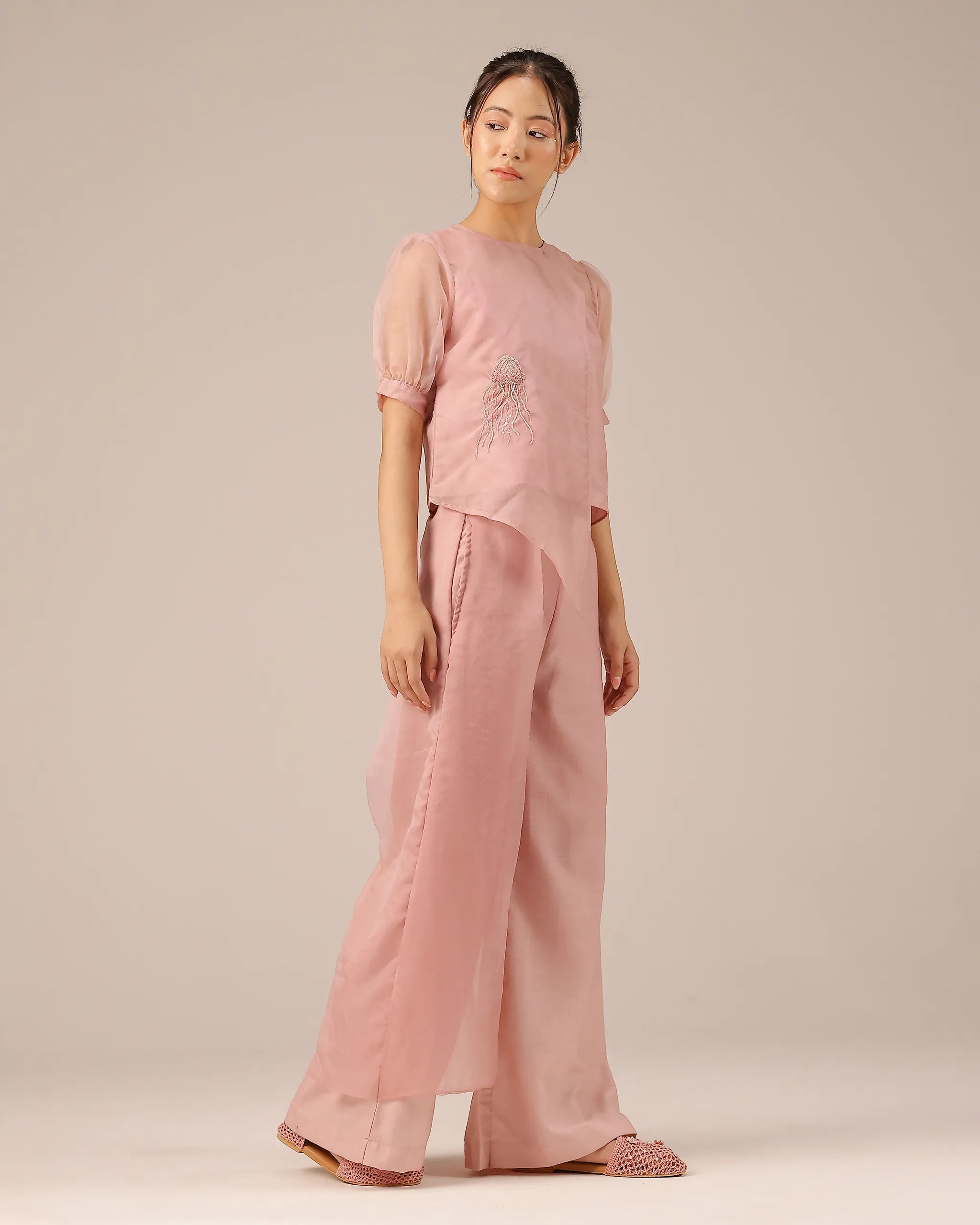 Blum Jelly  Top & Pant (Pink)