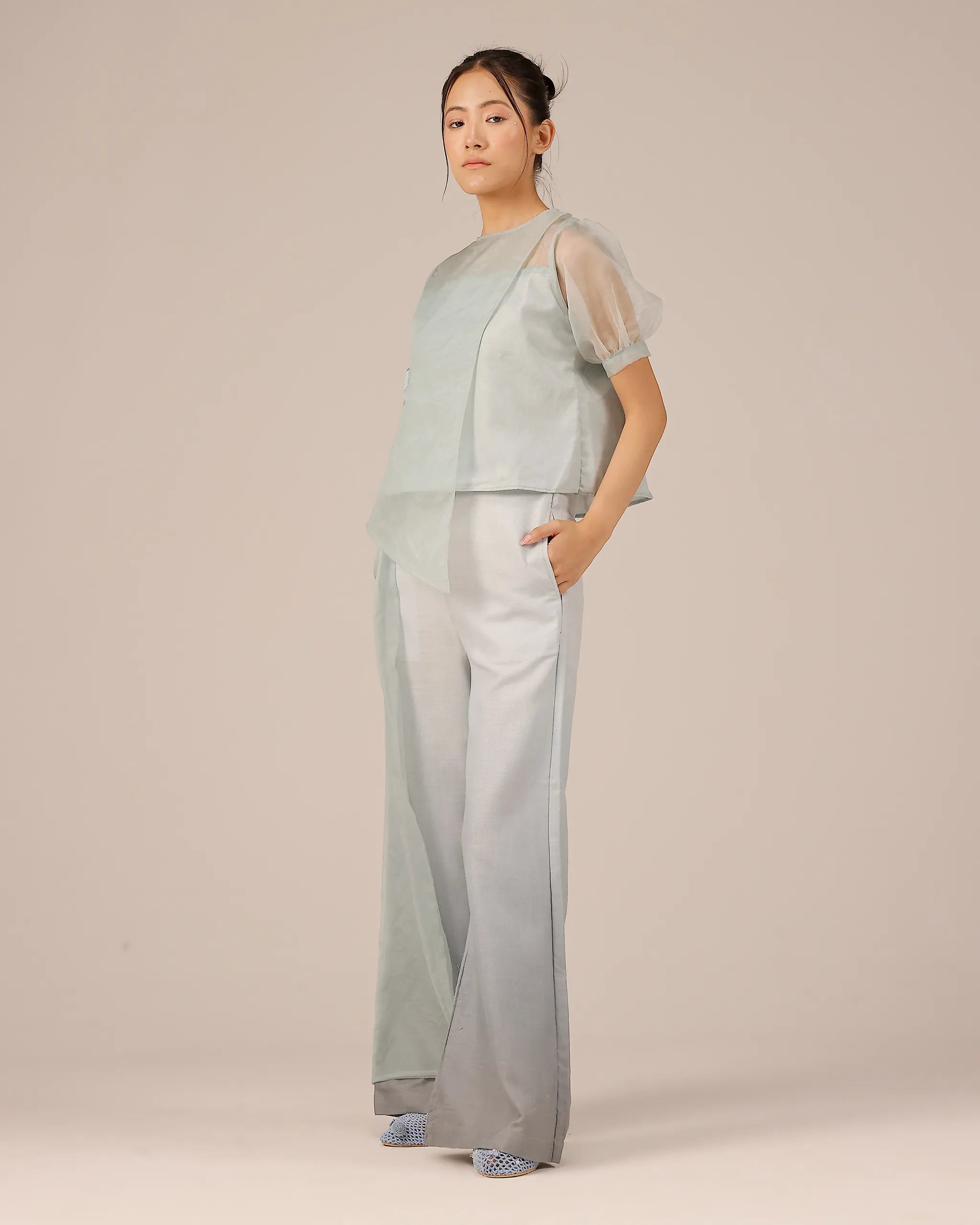 Blum Jelly  Top & Pant (Grey)