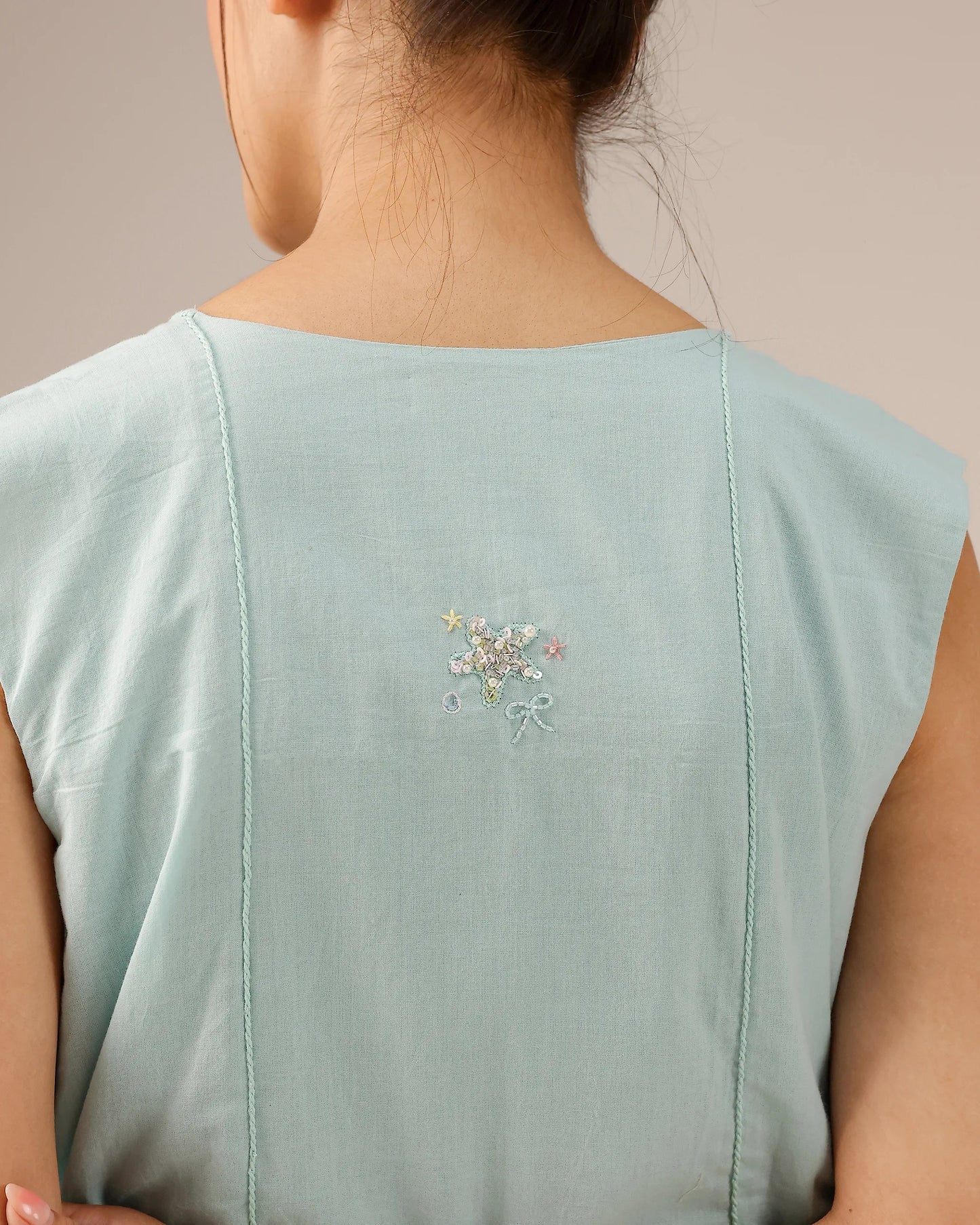 Blush Pearl Jacket & Dress (Blue)