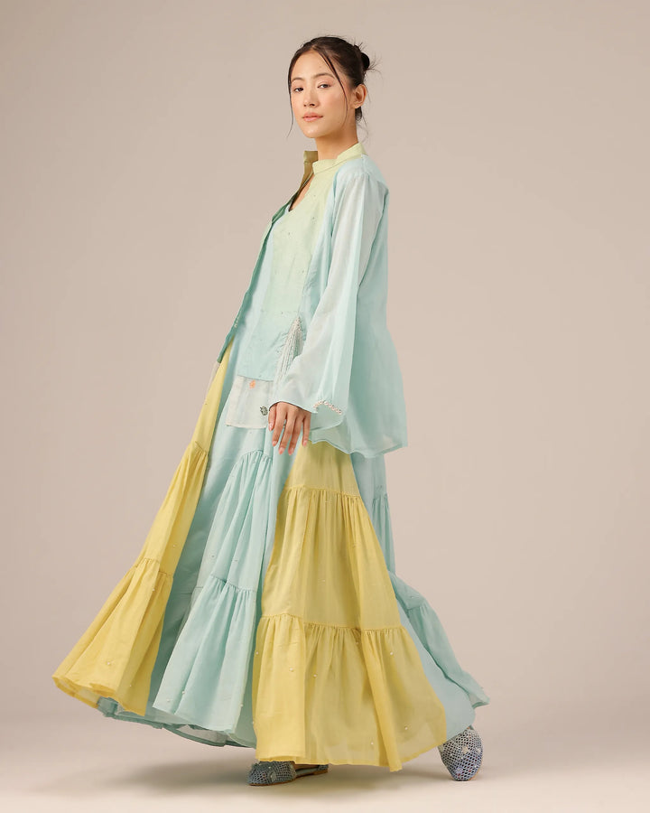 Blush Pearl Jacket (Blue)