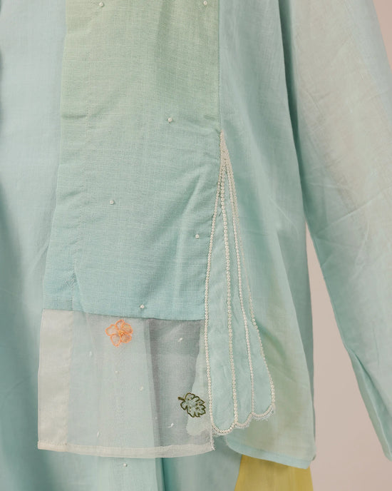 Blush Pearl Jacket (Blue)