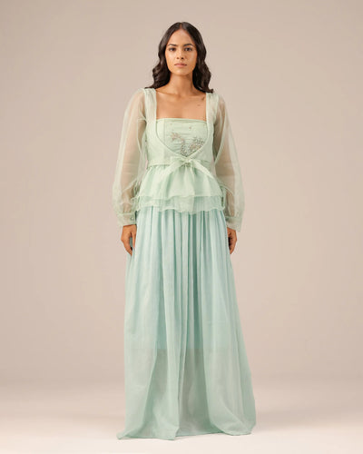 Flora Jacket & Dress (Blue)