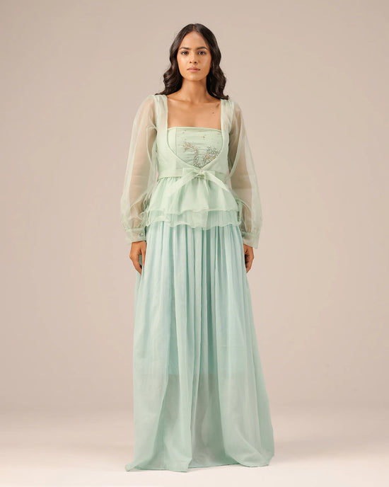 Flora Jacket & Dress (Blue)