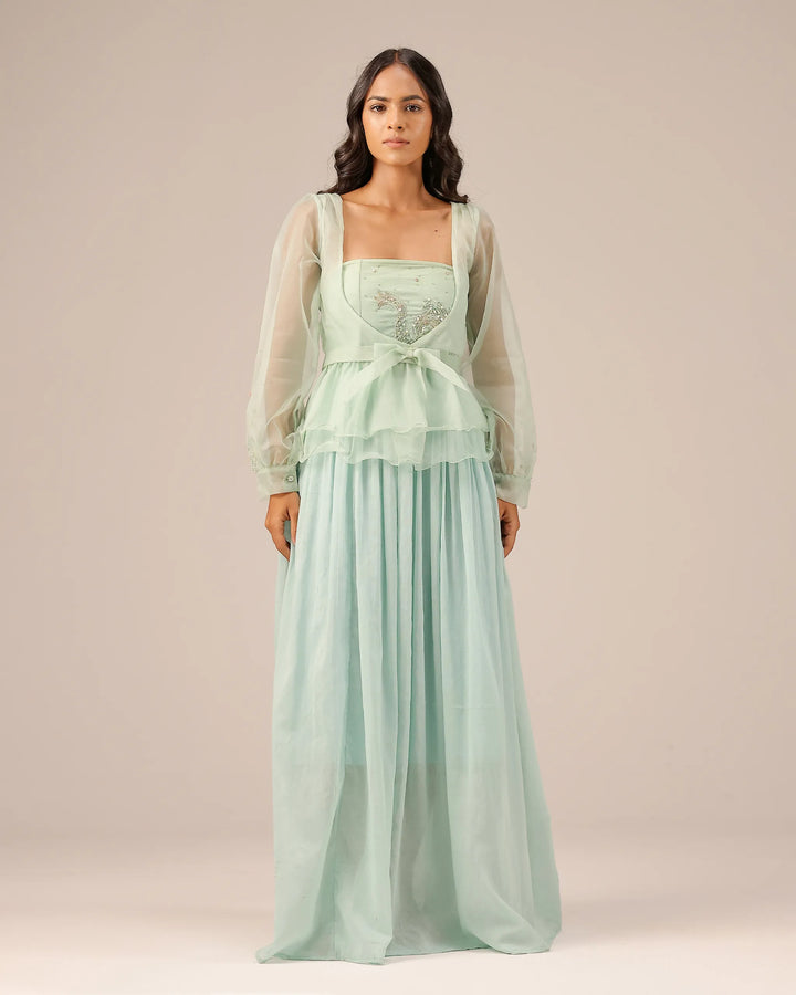 Flora Jacket & Dress (Blue)