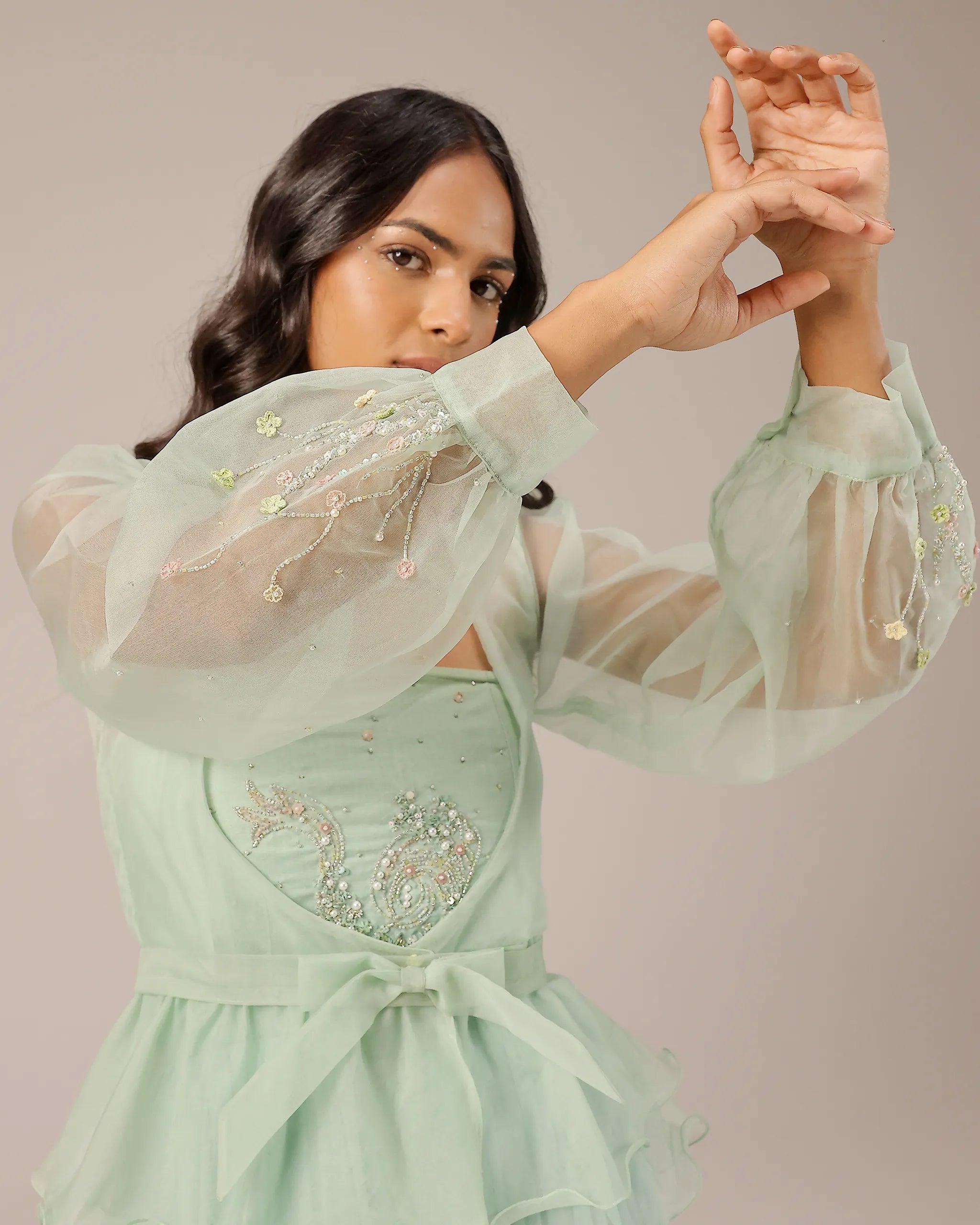 Flora Jacket & Dress (Blue)