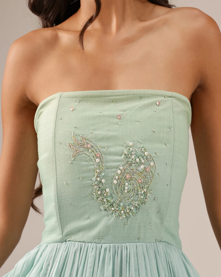 Linen Party Dress for Women - OurDve
