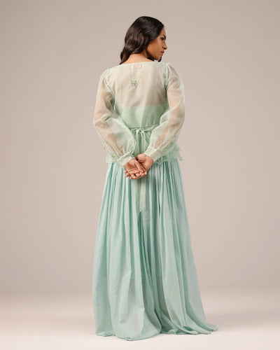 Flora Jacket (Blue)