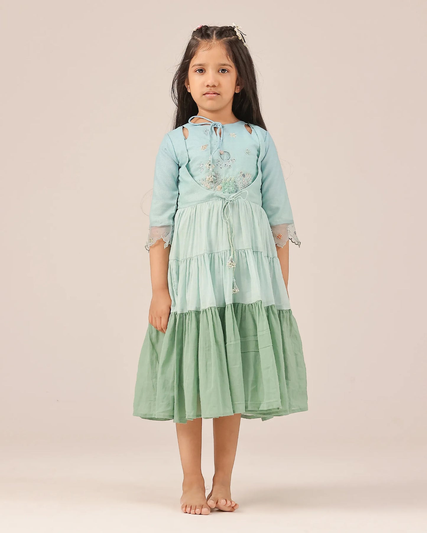 Sea Salt Dress (Blue To Green)