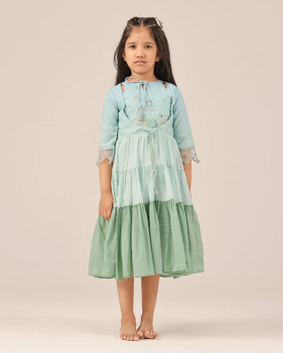 Sea Salt Dress (Blue To Green)
