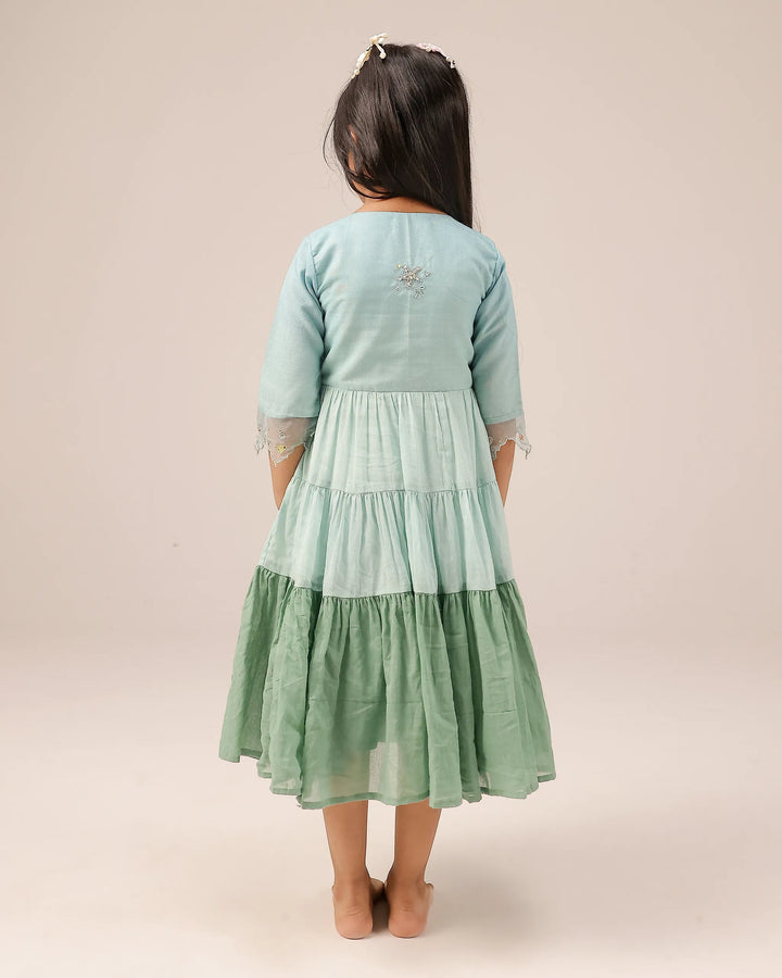 Sea Salt Dress (Blue To Green)