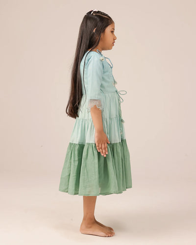 Sea Salt Dress (Blue To Green)