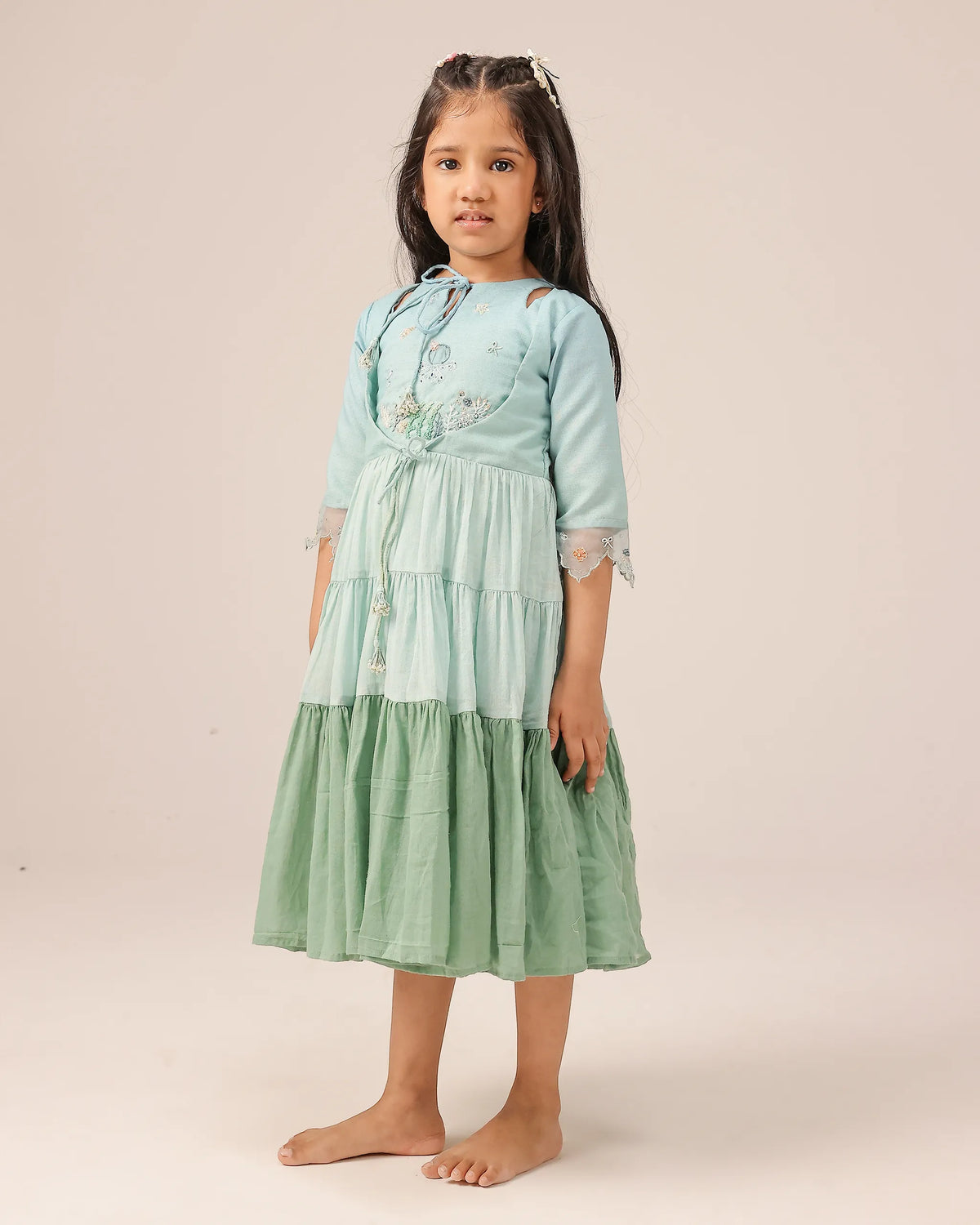 Sea Salt Dress (Blue To Green)