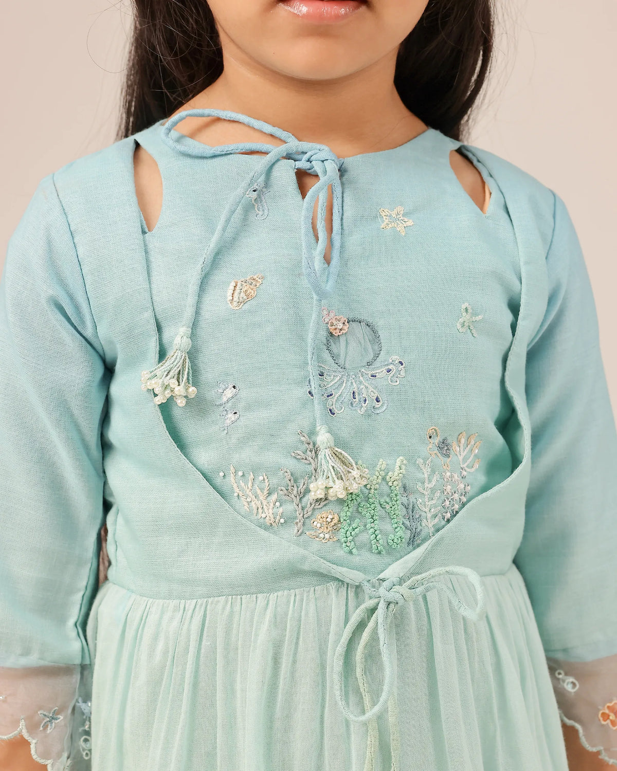 Sea Salt Dress (Blue To Green)