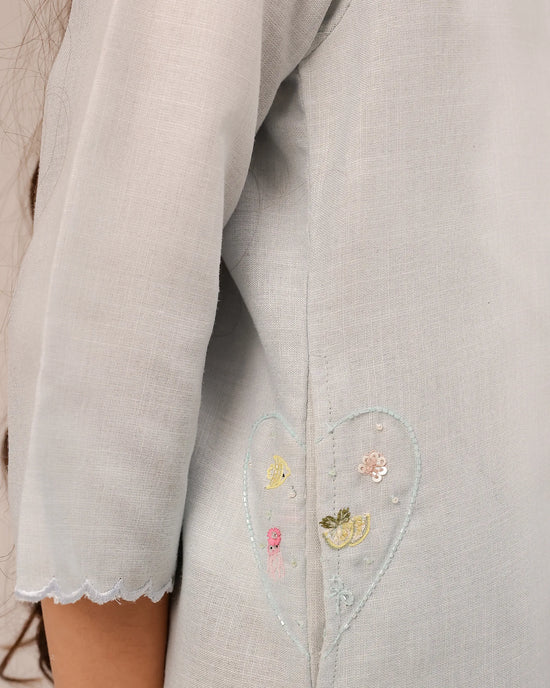 Seafoam Dress (Grey)