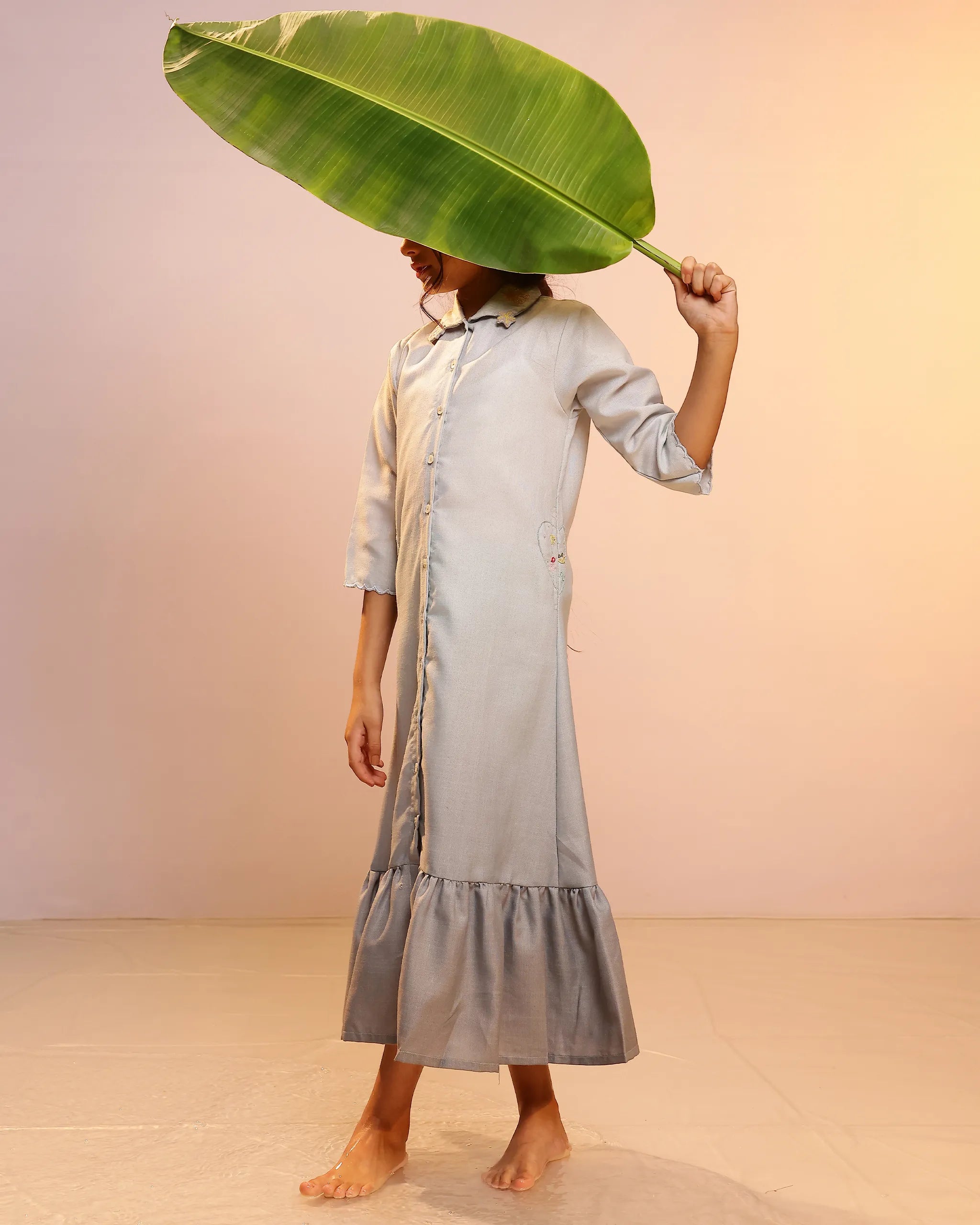 Seafoam Dress (Grey)