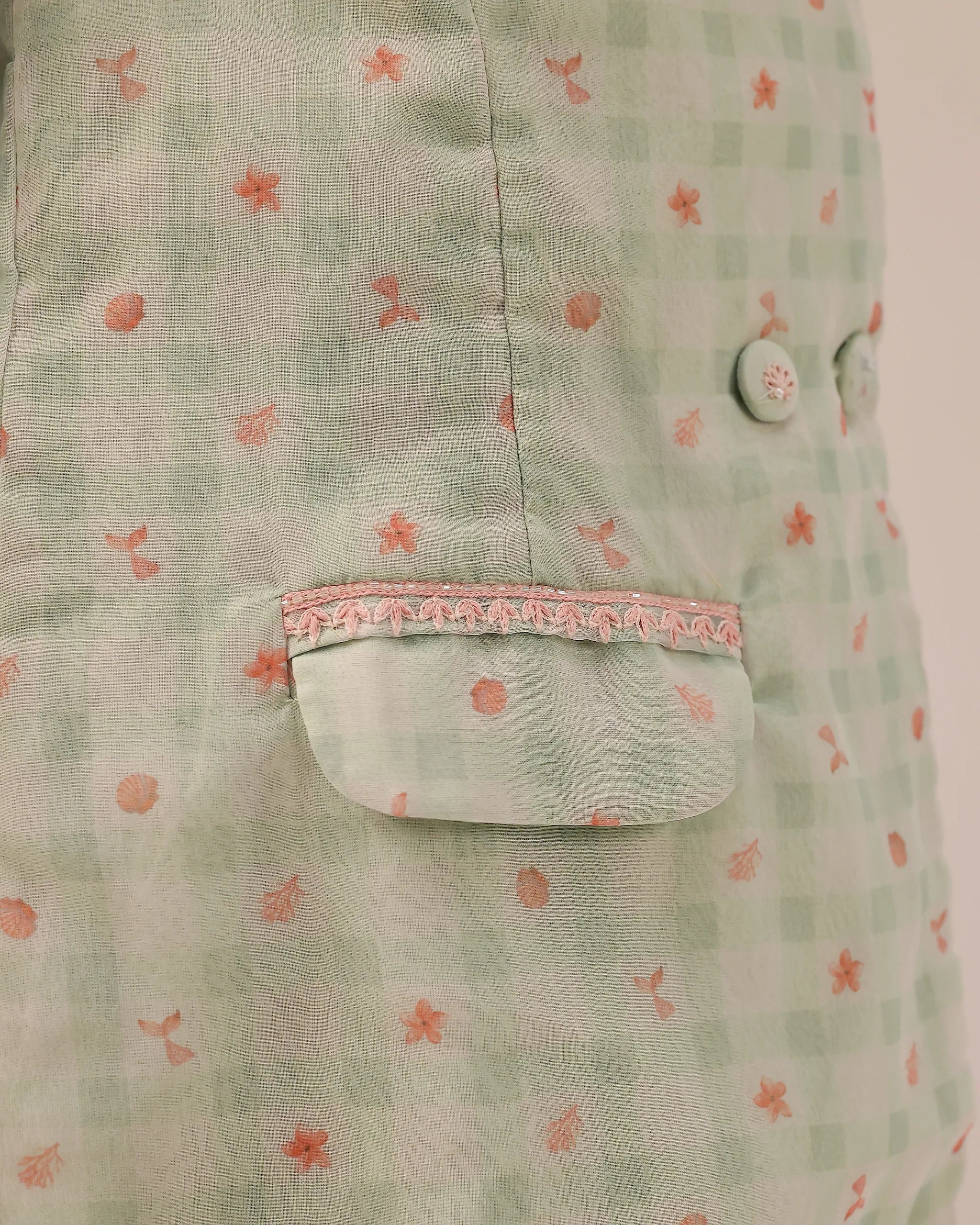 Merry Berry Dress & Jacket (Green)