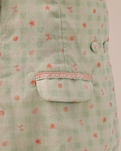 Merry Berry Dress & Jacket (Green)