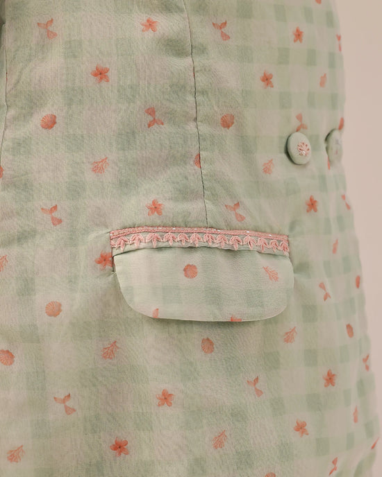 Merry Berry Dress & Jacket (Green)