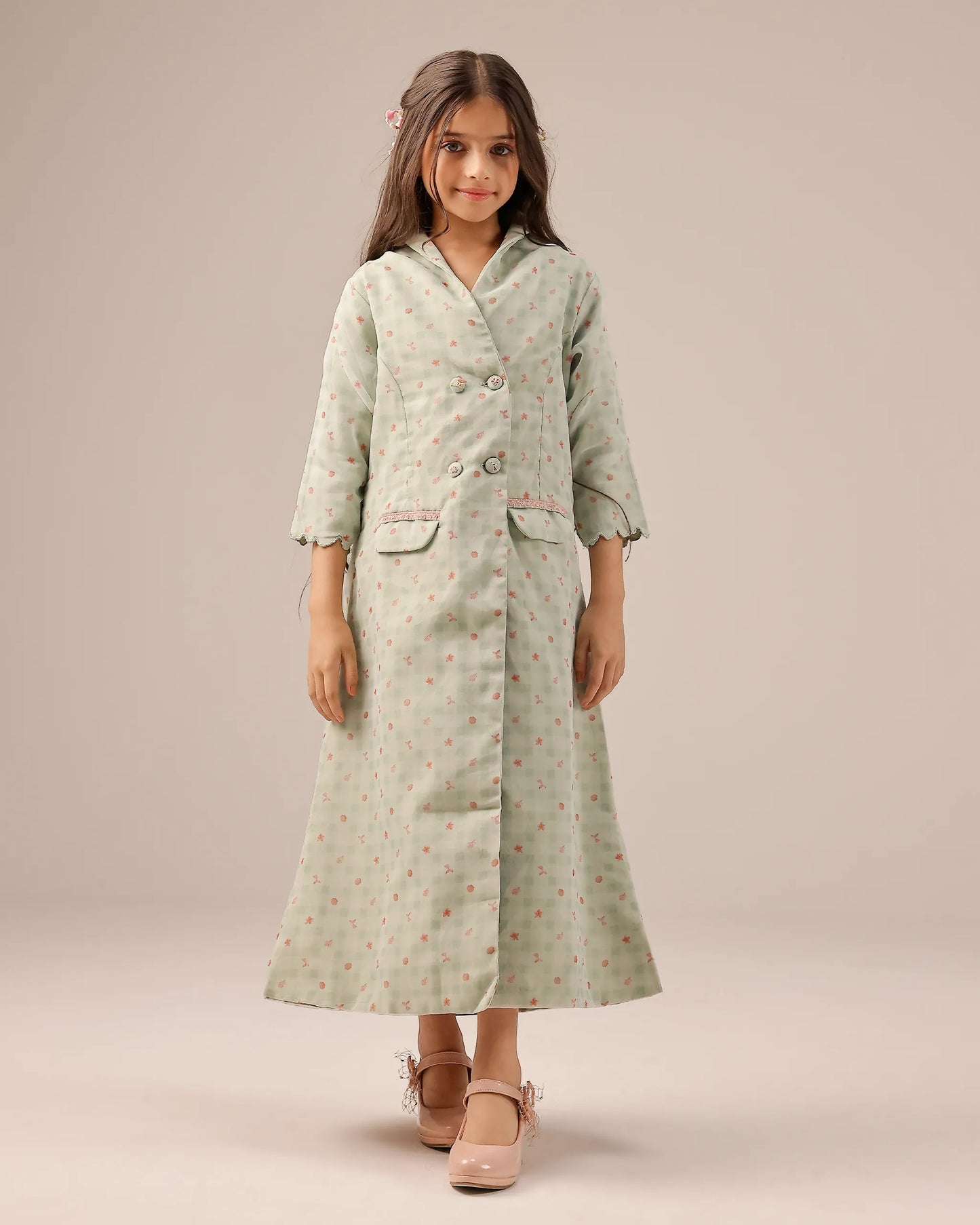 Merry Berry Dress & Jacket (Green)
