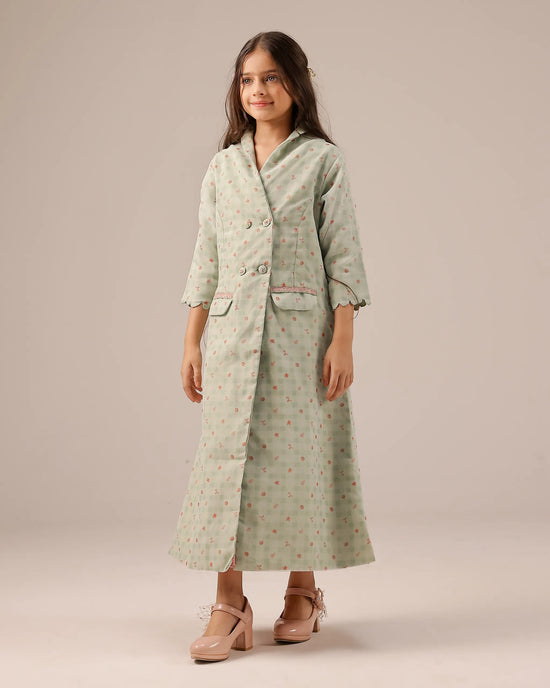 Merry Berry Dress & Jacket (Green)