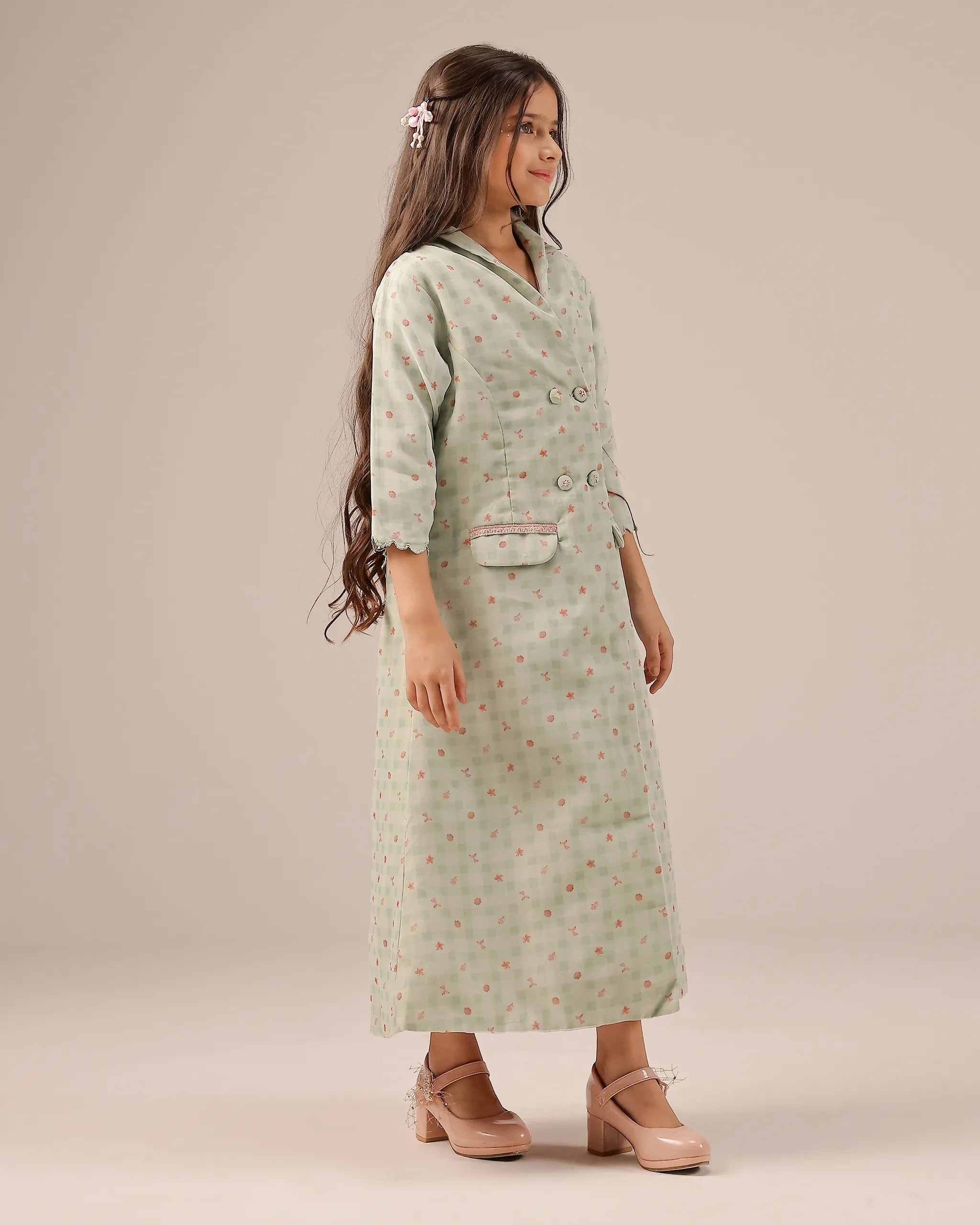 Merry Berry Dress & Jacket (Green)