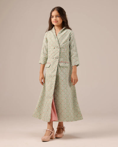 Merry Berry Dress & Jacket (Green)