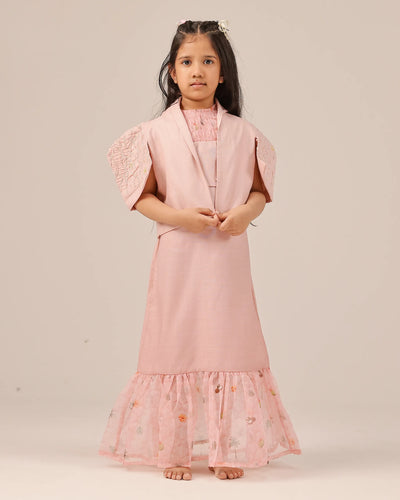 Palm Pop Jacket & Dress (Pink)