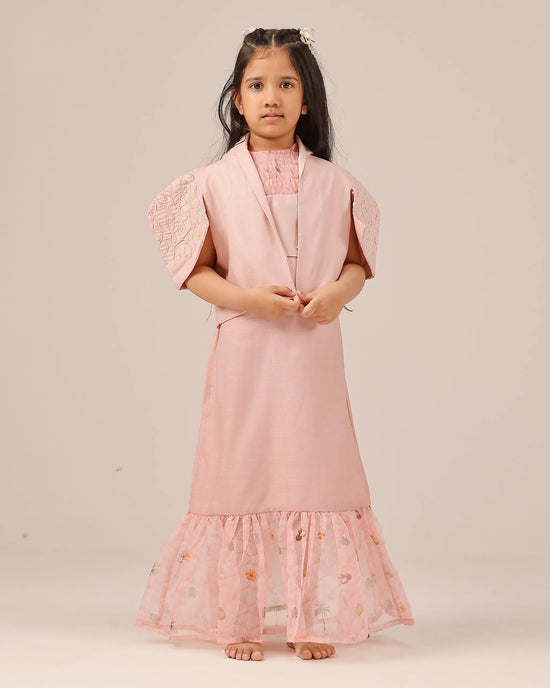 Palm Pop Jacket & Dress (Pink)