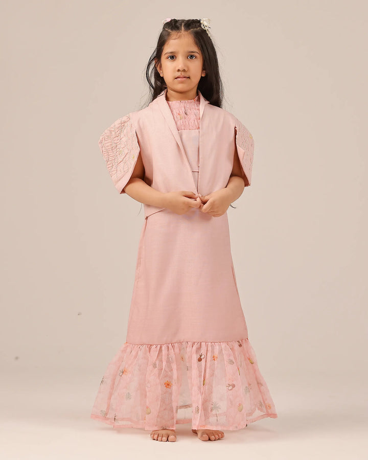 Palm Pop Jacket & Dress (Pink)