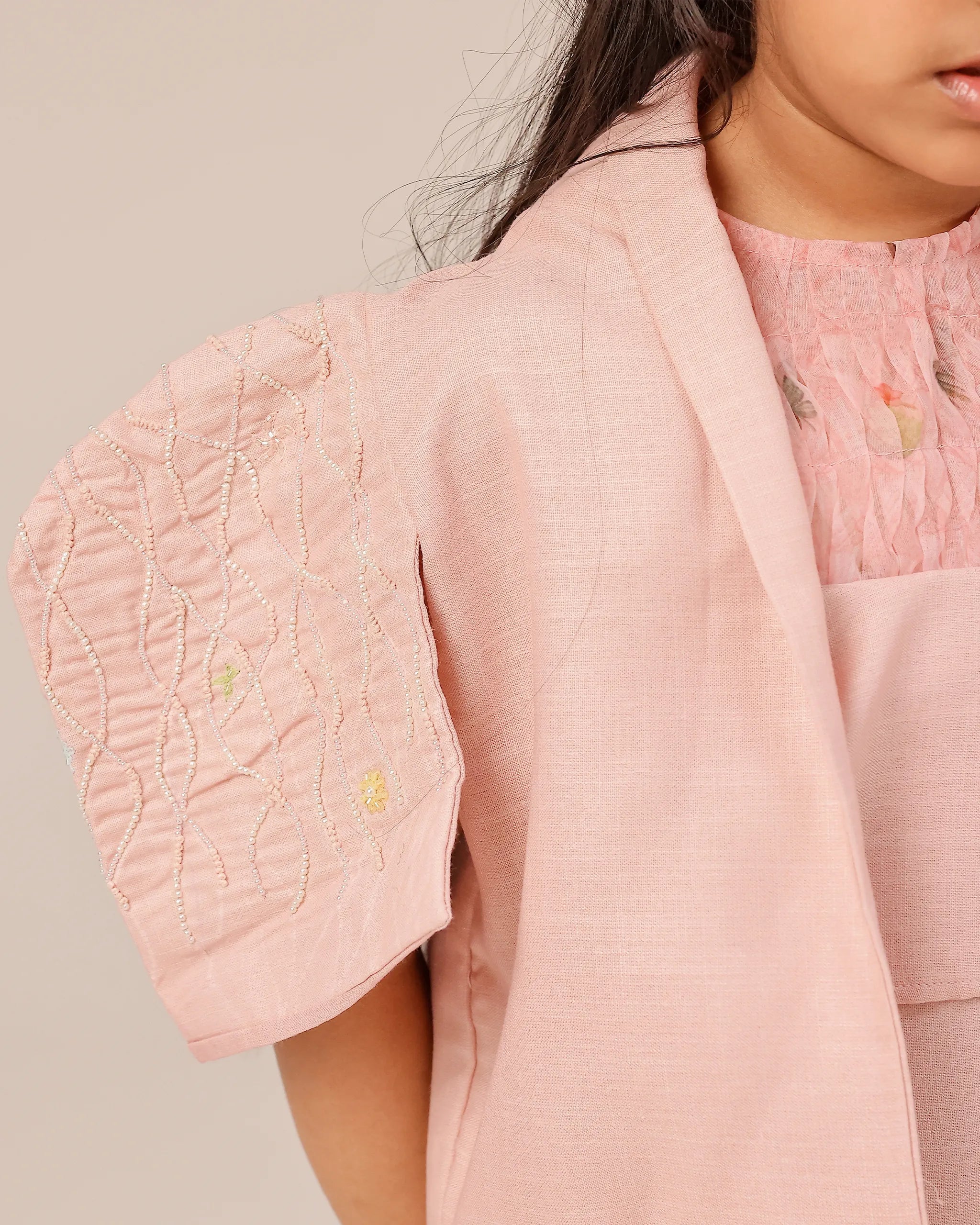 Palm Pop Jacket & Dress (Pink)