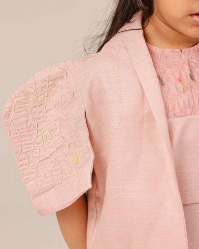 Palm Pop Jacket & Dress (Pink)