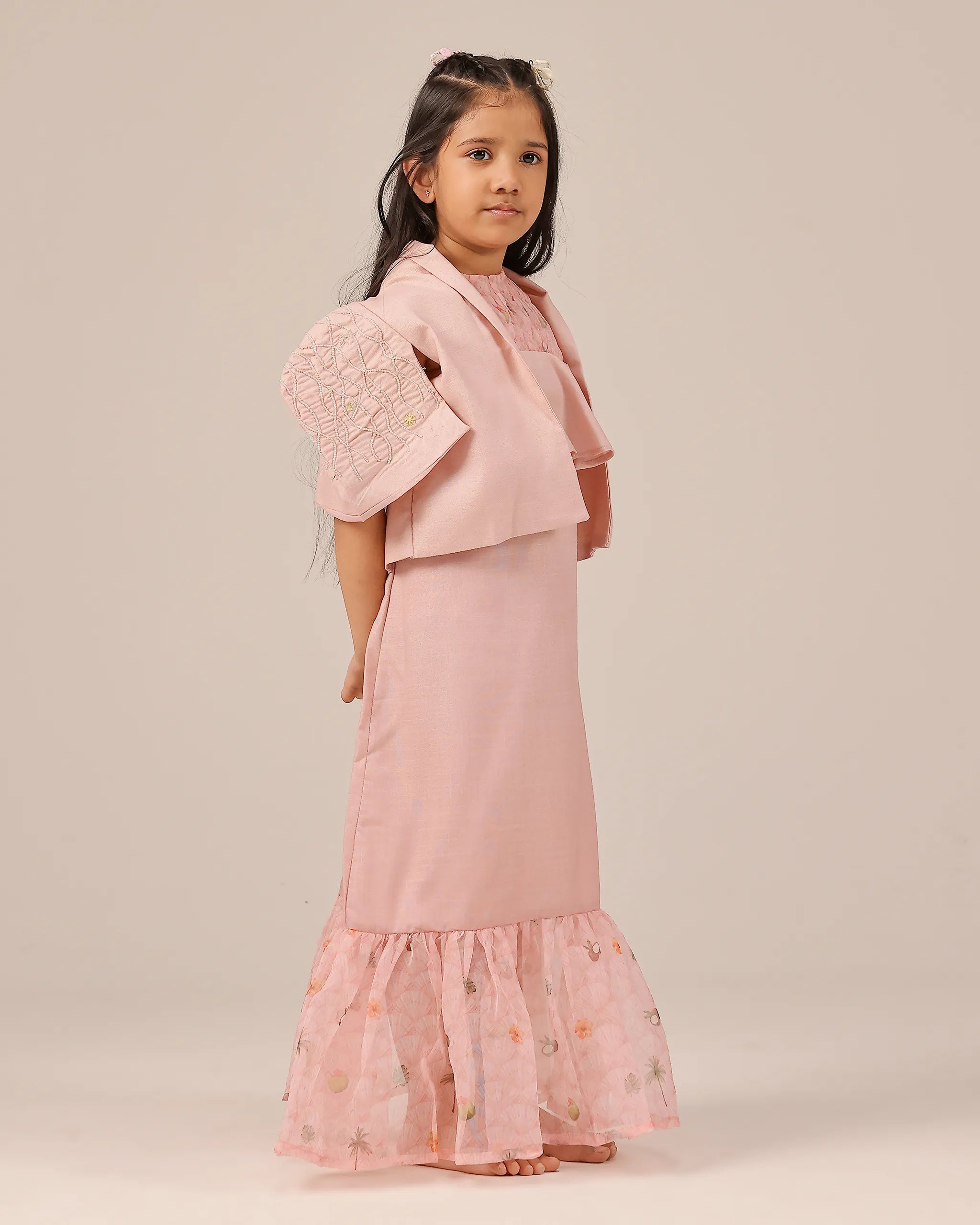 Palm Pop Jacket & Dress (Pink)