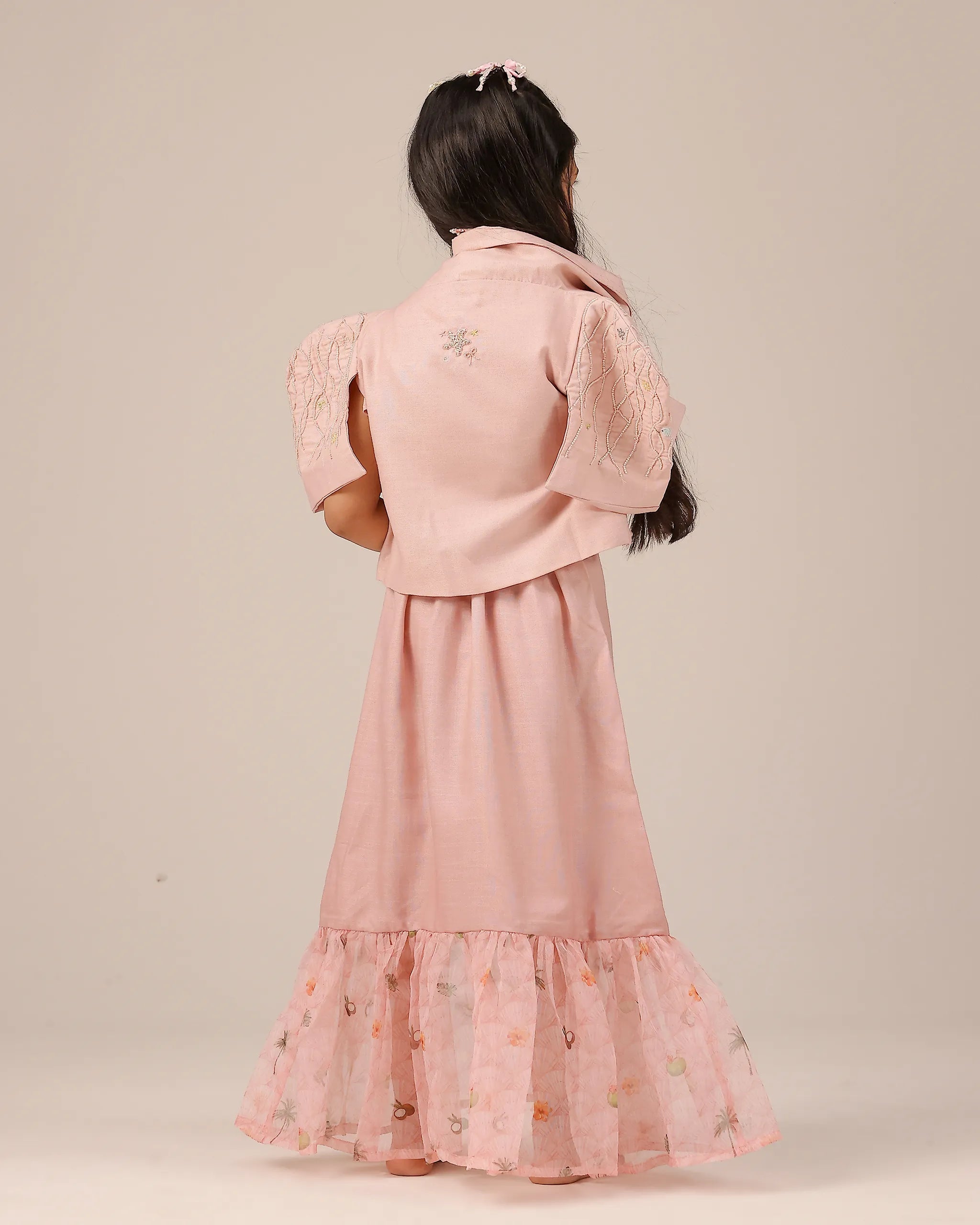 Palm Pop Jacket & Dress (Pink)