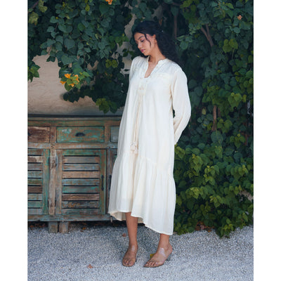 Capsule 1 - Beige Cotton Dress
