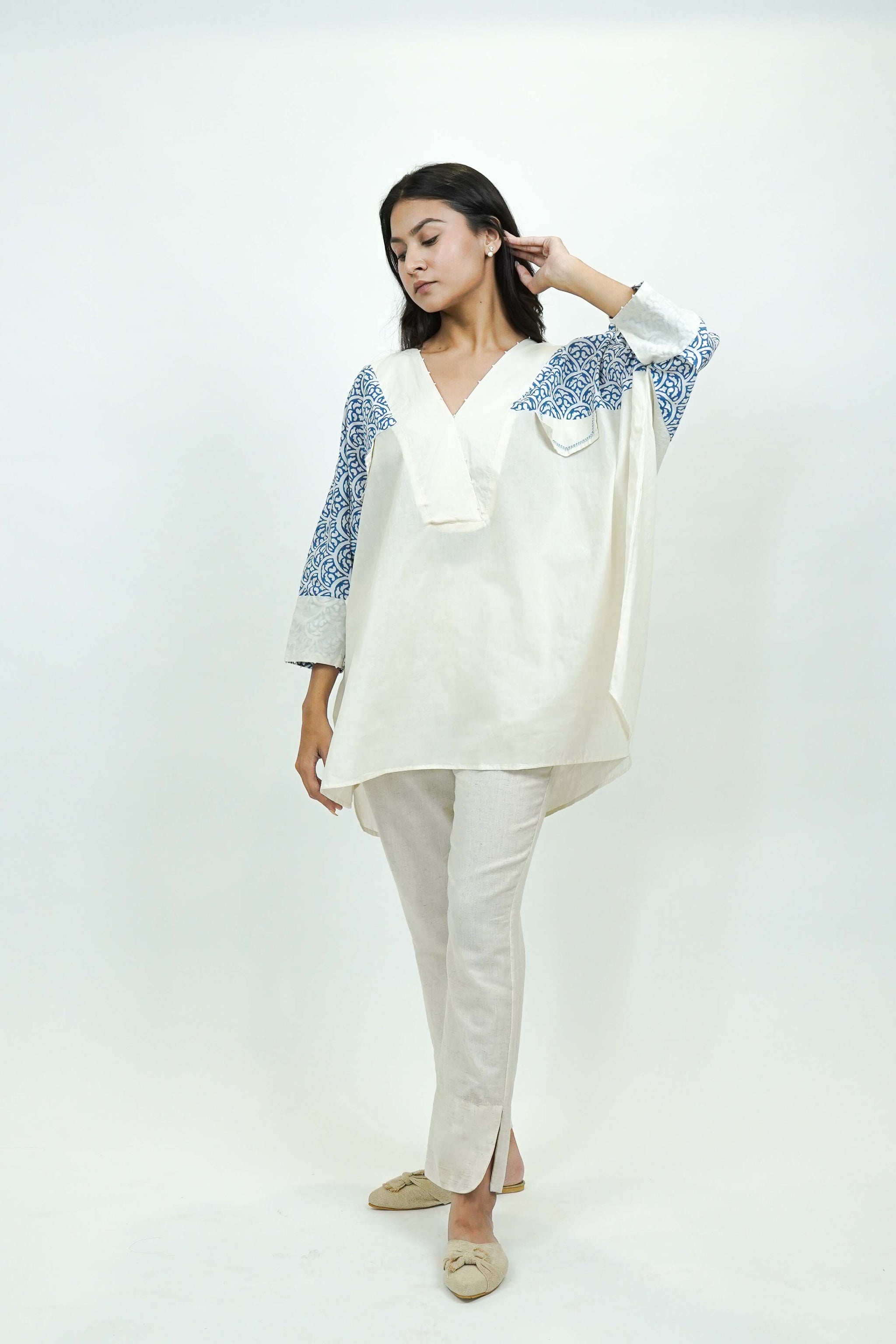 S0020 - White Cotton Top - OurDve