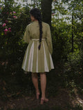 Nima Dress - Green Cotton - OurDve 