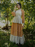 Zuphlas Dress - Orange Cotton - OurDve 