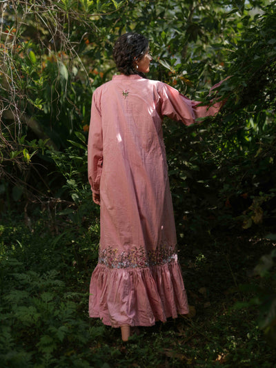Raphael Dress - Pink Cotton - OurDve