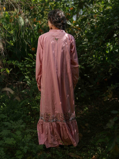 Raphael Dress - Pink Cotton - OurDve