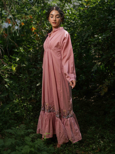 Raphael Dress - Pink Cotton - OurDve