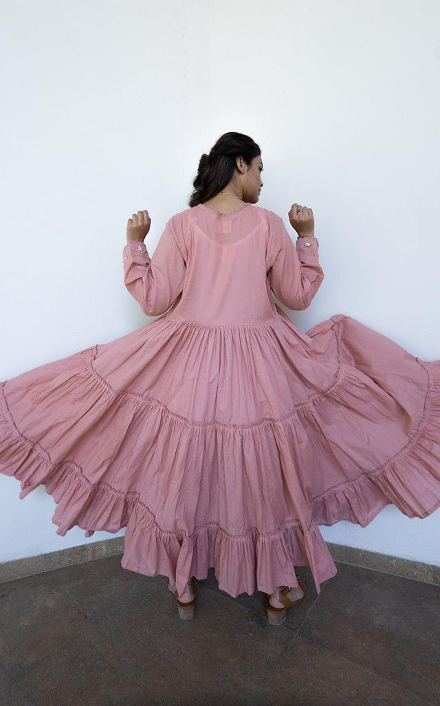 Adole Dress - Pink - OurDve 