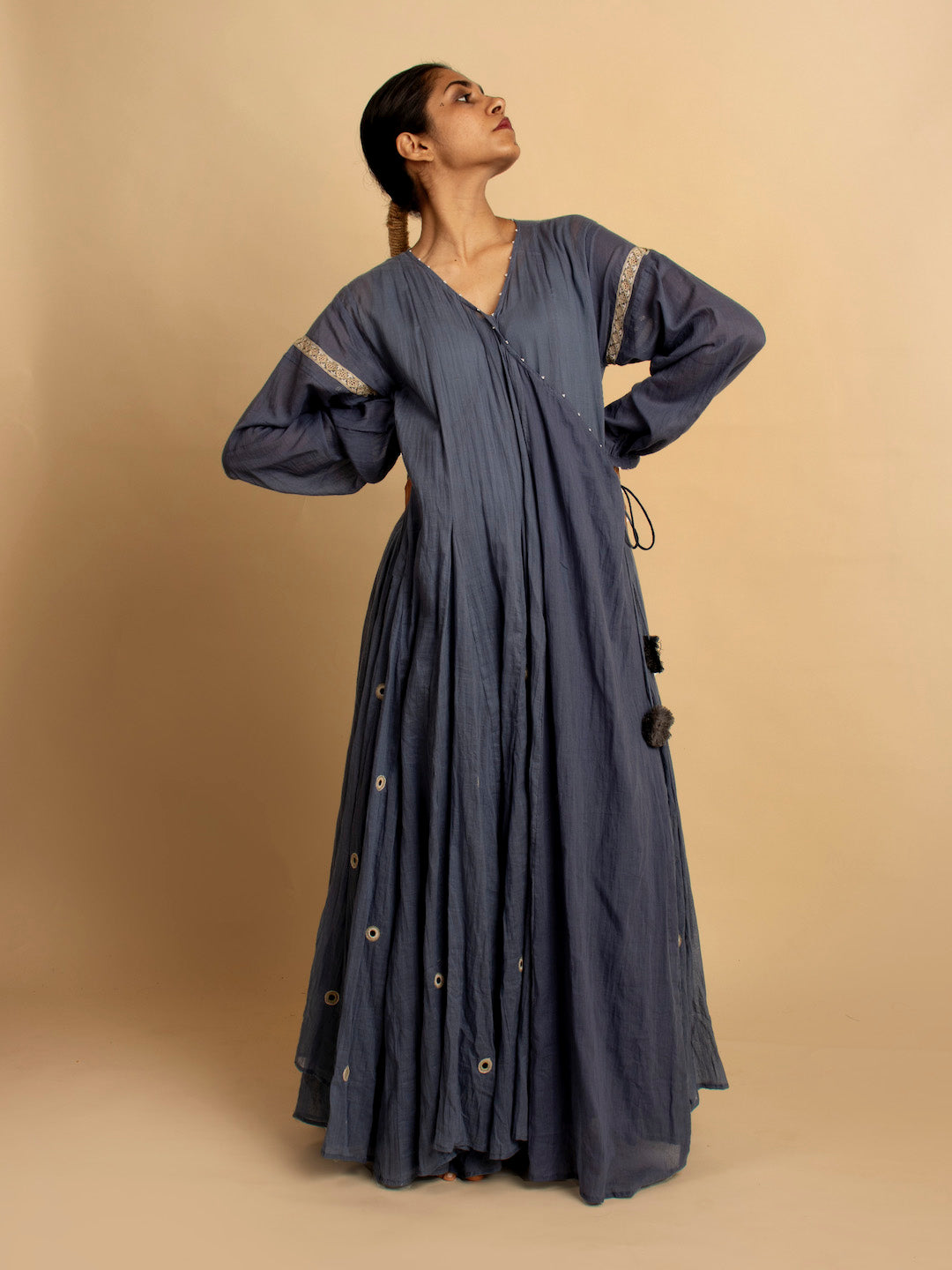 Bari Dress - Blue - OurDve