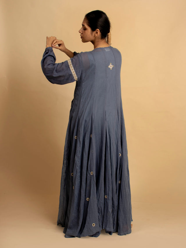 Bari Dress - Blue - OurDve 