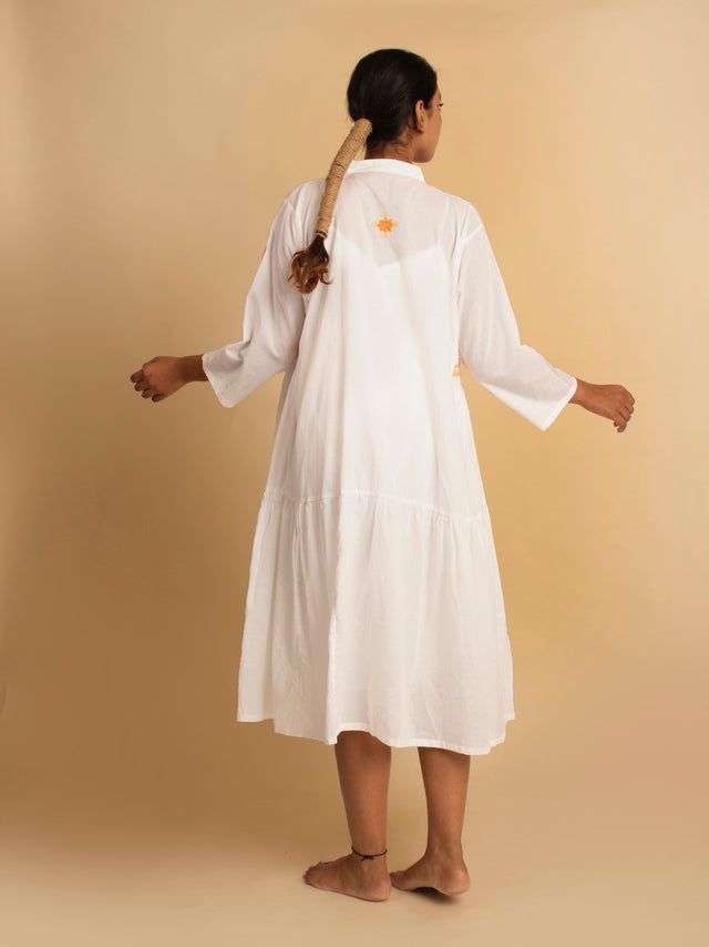 Bawa Dress - White - OurDve 