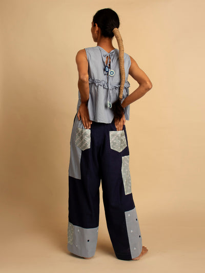Dain Pants - Blue - OurDve
