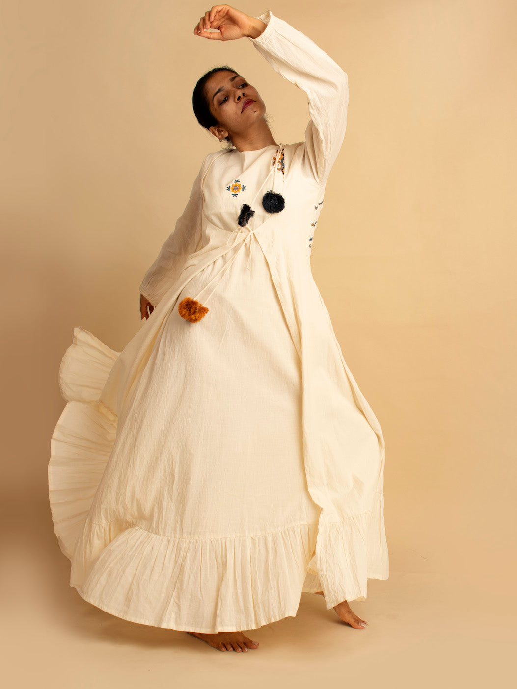 Daywis Dress - Beige - OurDve