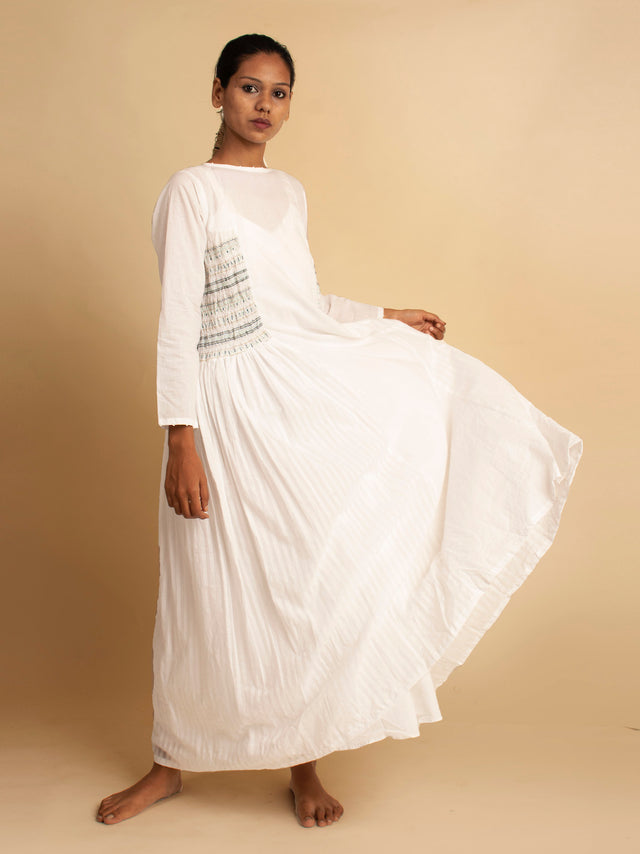 Diba Dress - White - OurDve 