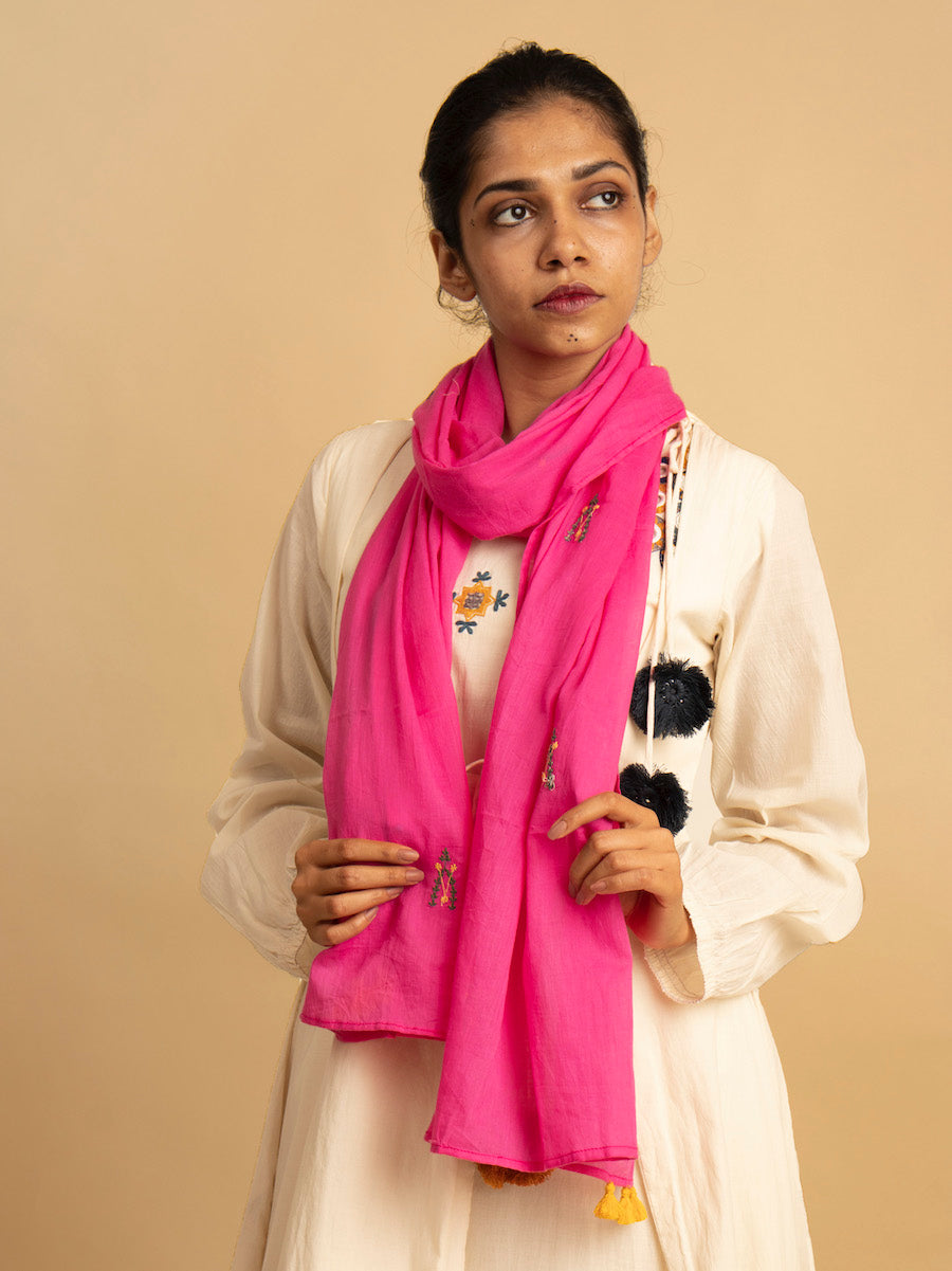 Pink Scarf - OurDve