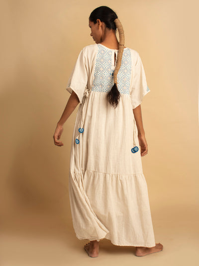 Kaira Dress - Beige - OurDve