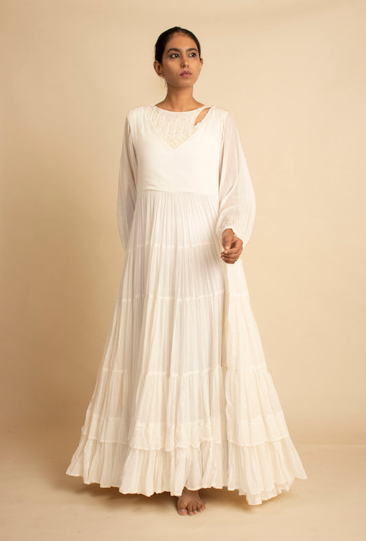 Maldi Dress - White - OurDve 